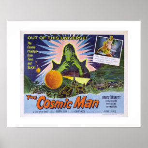 Cosmic Man Poster