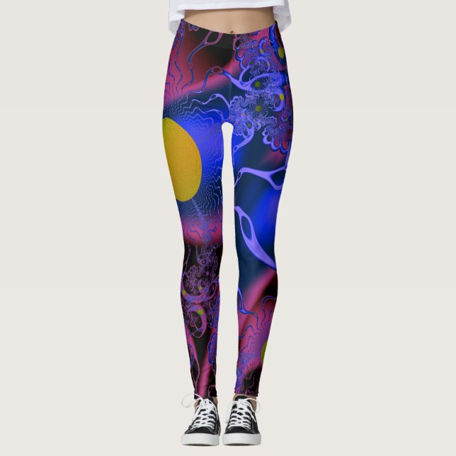 Cosmic MashUp Leggings (Front)