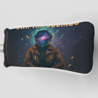 Cosmic Meditation: "BREAK THE MIND, OWN THE COSMOS Golf Head Cover
