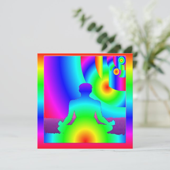 Cosmic Meditation  Card (Standing Front)