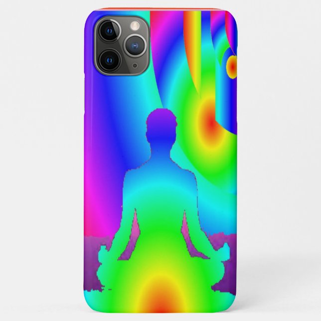 Cosmic Meditation Case-Mate iPhone Case (Back)