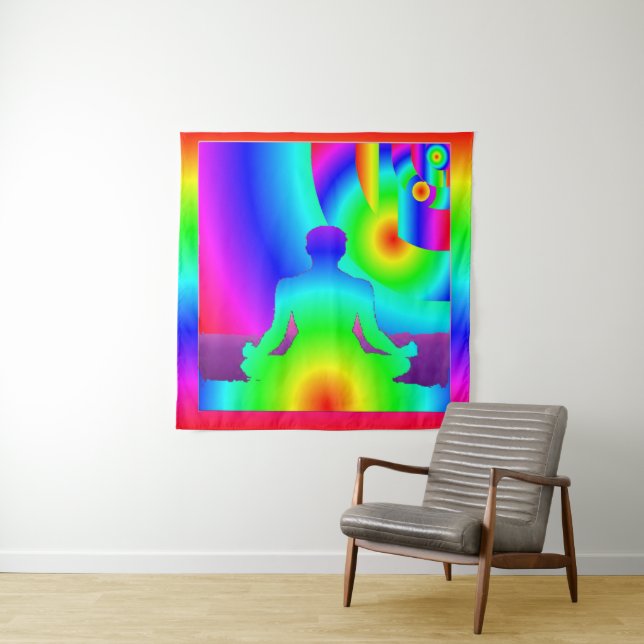 Cosmic Meditation Tapestry (In Situ)