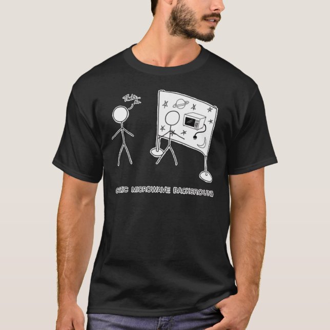 Cosmic Microwave Background T-Shirt (Front)