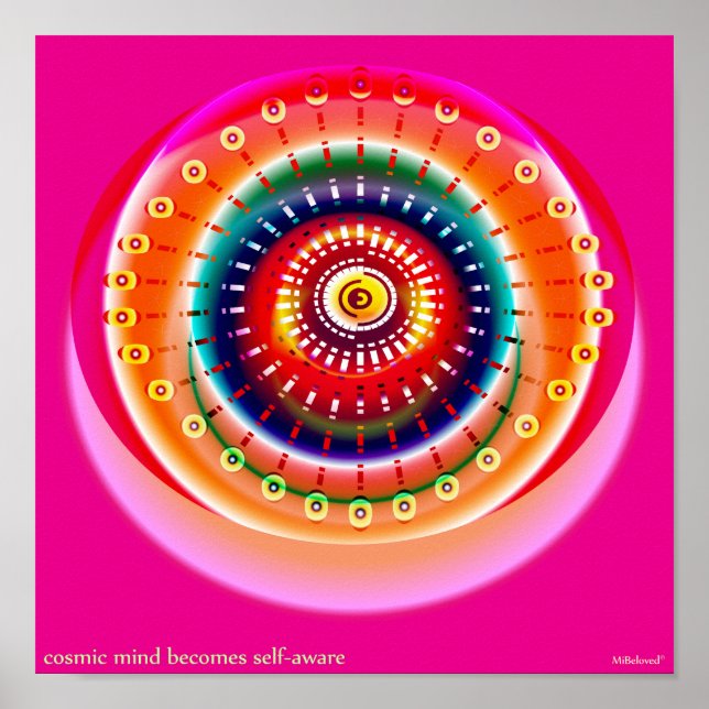 Cosmic Mind Becomes Self-Aware Poster (Front)