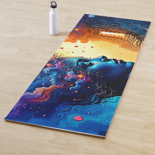 Cosmic Mindscape Art Yoga Mat
