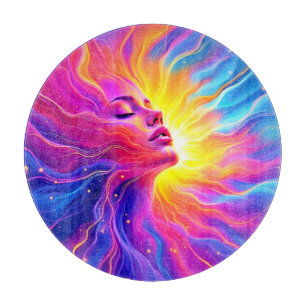 Cosmic Mindscape Graphic Cutting Board