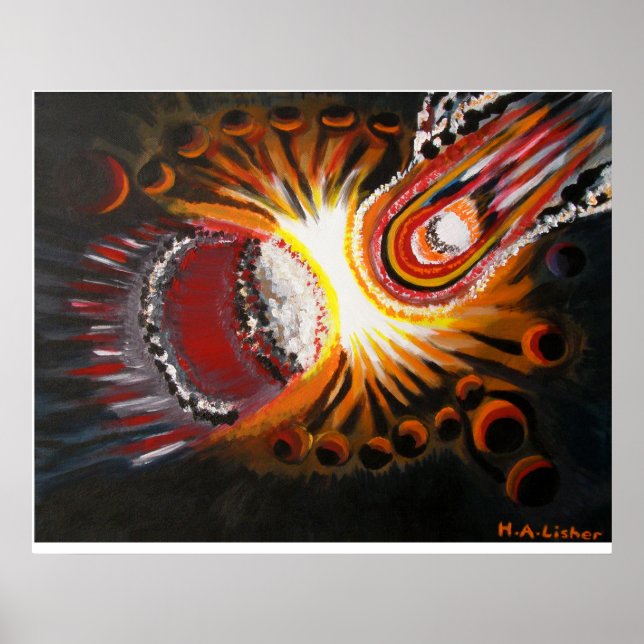 Cosmic moment poster (Front)