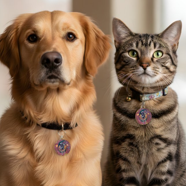 Cosmic Monkey Mayhem Pet Tag (Creator Uploaded)