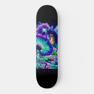 “Cosmic Mushrooms” Skateboard