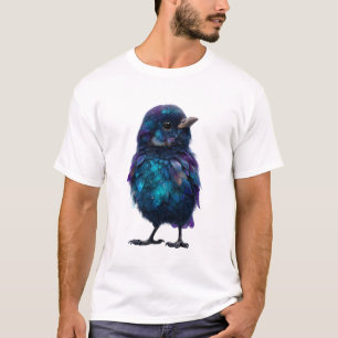 Cosmic Nebula Galaxy Songbird Men T-Shirt