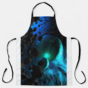 Cosmic Nebula Voyage All-Over Print Apron