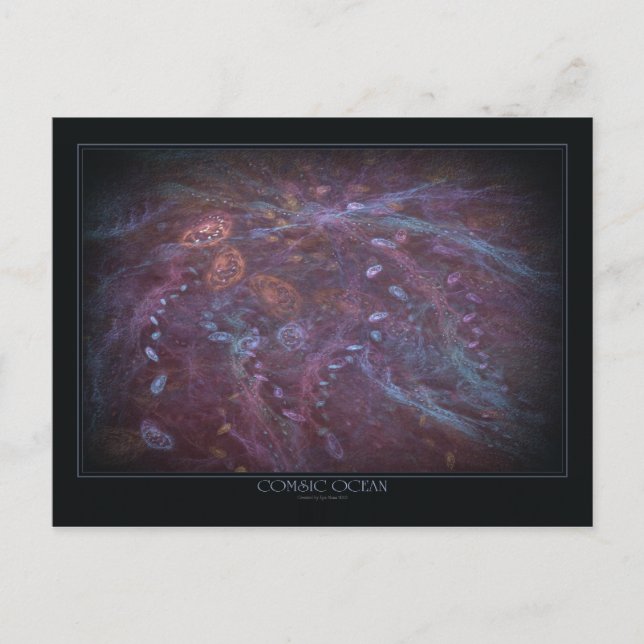 Cosmic Ocean Postcard (Front)