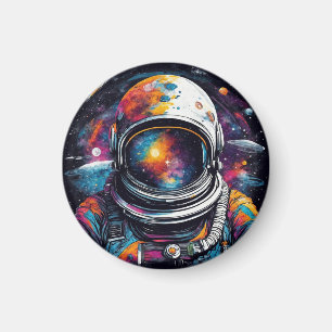 Cosmic Odyssey - Experience the Universe's Embrace Magnet