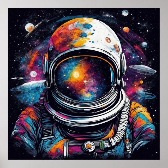 Cosmic Odyssey: Explore the Universe from Home Poster (Front)