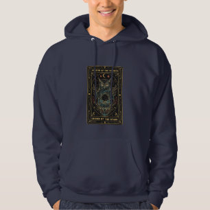 Cosmic Oracle Owl • Mystical Celestial Hoodie