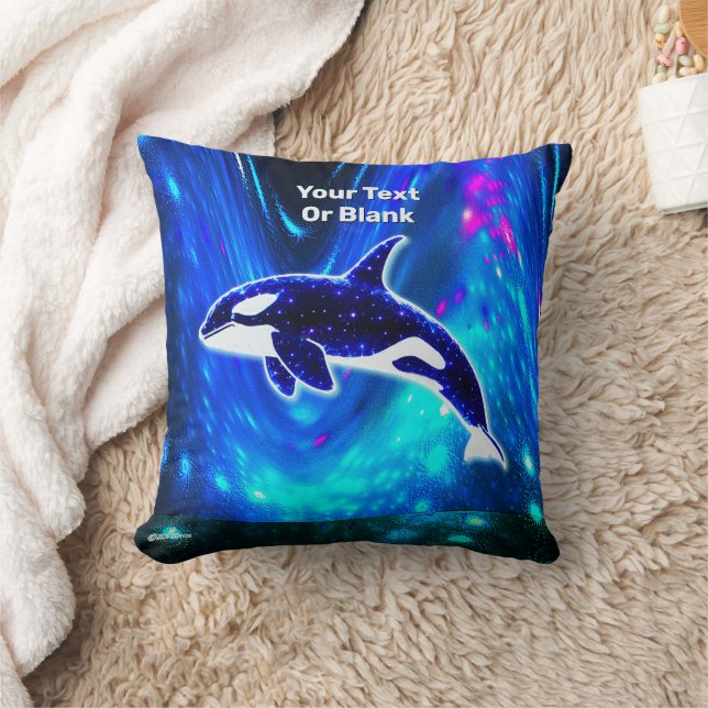 Cosmic Orca Cushion (Blanket)