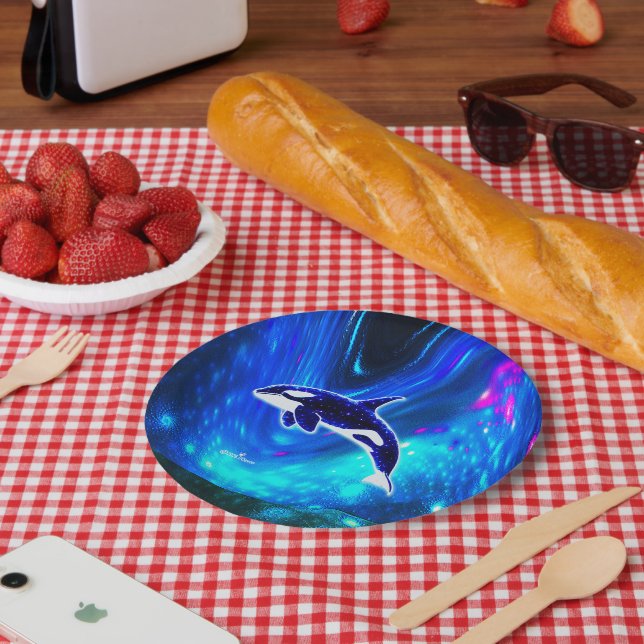 Cosmic Orca Paper Plate (Picnic)