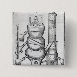 Cosmic Oven 15 Cm Square Badge