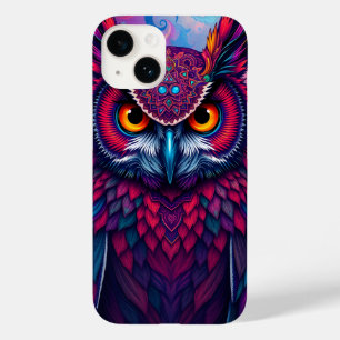 Cosmic Owl Guardian Case-Mate iPhone 14 Case
