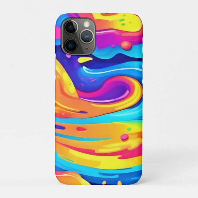 Cosmic Paint Swirls Case-Mate iPhone Case (Back)