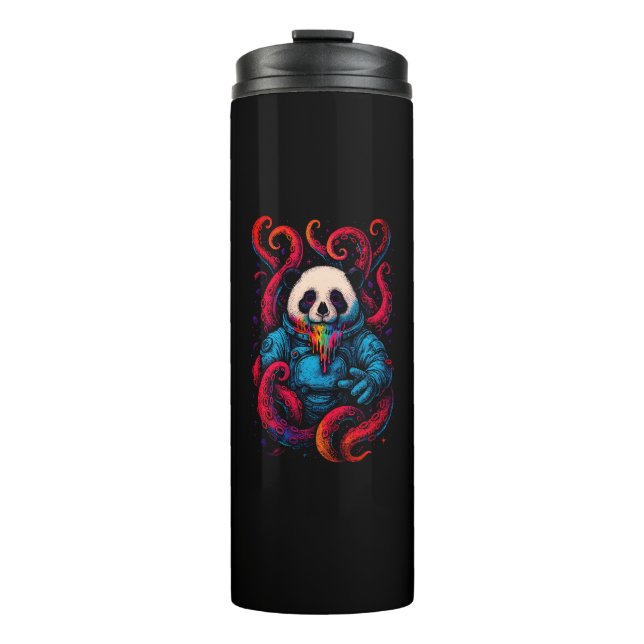 Cosmic Panda Kraken Thermal Tumbler (Front)