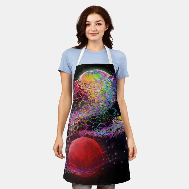 Cosmic Party Apron (Worn)