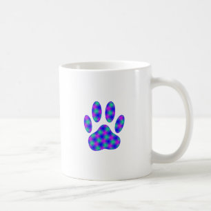Cosmic Paw Print Coffee Mug