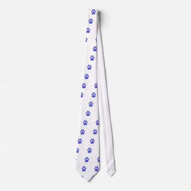 Cosmic Paw Print Tie (Front)