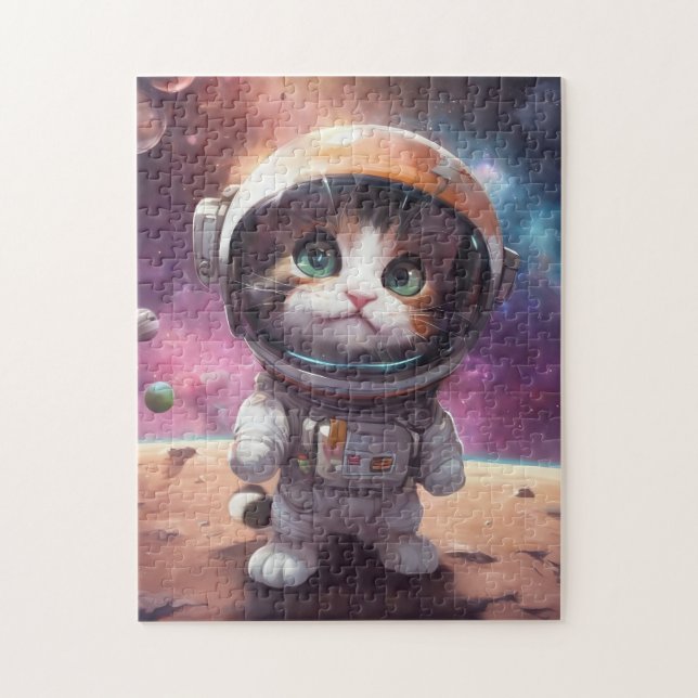 Cosmic Pawprints Jigsaw Puzzle (Vertical)