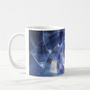 Cosmic Pearl Spiral Mug - Mystical Galaxy