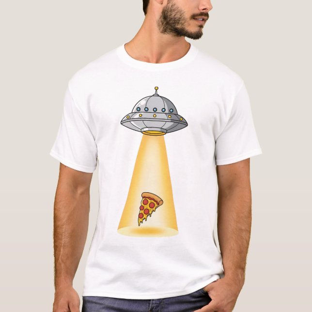Cosmic Pizza Catch T-Shirt (Front)