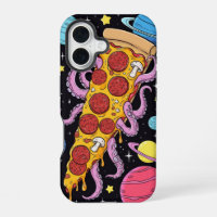 Cosmic Pizza Slice: Quirky Space Adventure