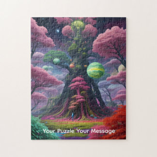 Cosmic planets & colourful worlds jigsaw puzzle