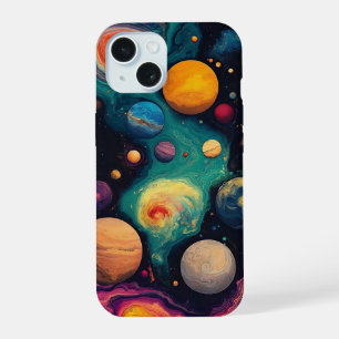 Cosmic Planets Phone Case