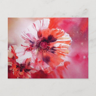 Cosmic Poppies Postcard