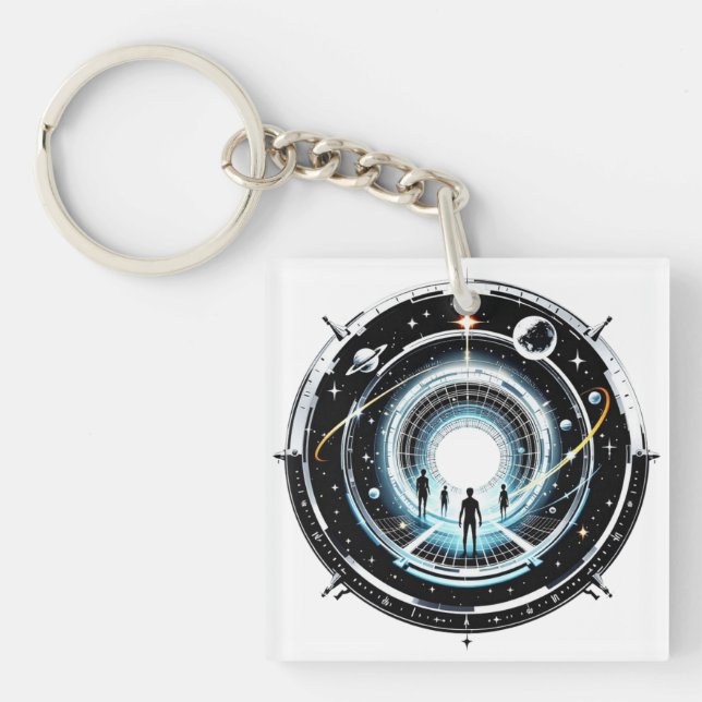 Cosmic Portal Key Ring (Front)