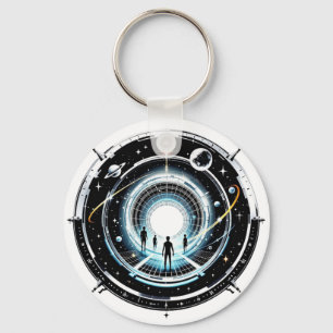 Cosmic Portal Key Ring