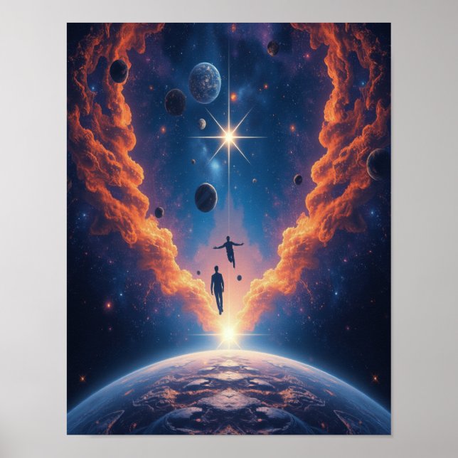 Cosmic Portal Poster (Front)