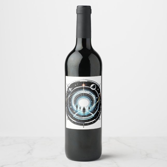 Cosmic Portal Wine Label (Front)