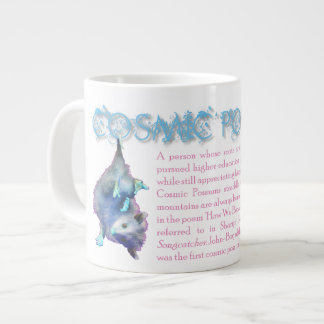 Cosmic Possum Mug - Blue