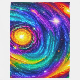 Cosmic Pride Fleece Blanket