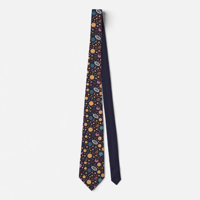 Cosmic print  tie (Front)