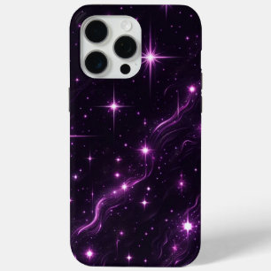 Cosmic Purple Twilight iPhone 15 Pro Max Case