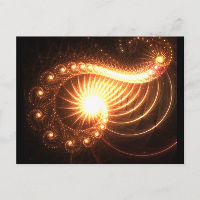 Cosmic Question Postcard (Front)