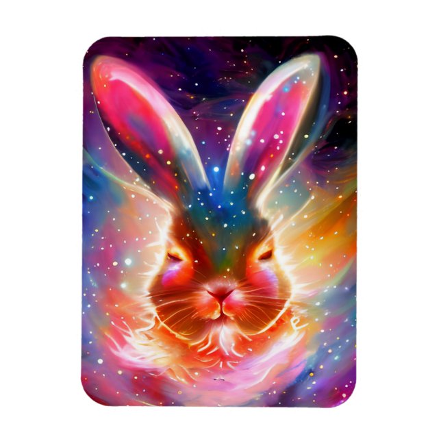 Cosmic Rabbit Magnet (Vertical)