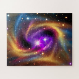 Cosmic Radiant Rainbow Colours of the Infinite Jigsaw Puzzle