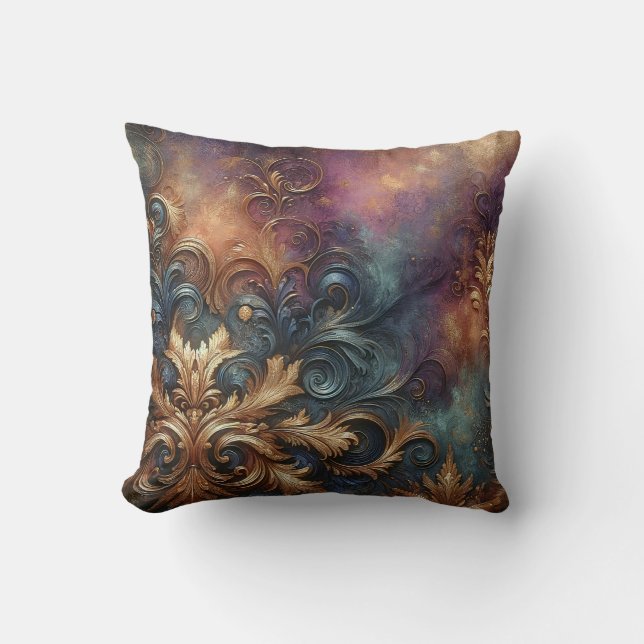 Cosmic Rococo Dreams Cushion (Front)
