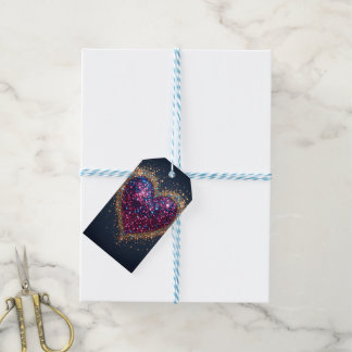 Cosmic Sacred Heart Gift Tags