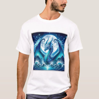 Cosmic Sea Dragon Basic T-Shirt