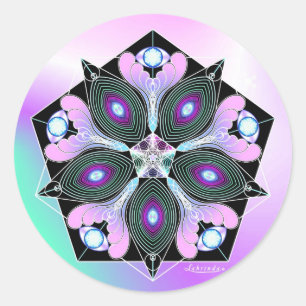 Cosmic Seed Classic Round Sticker